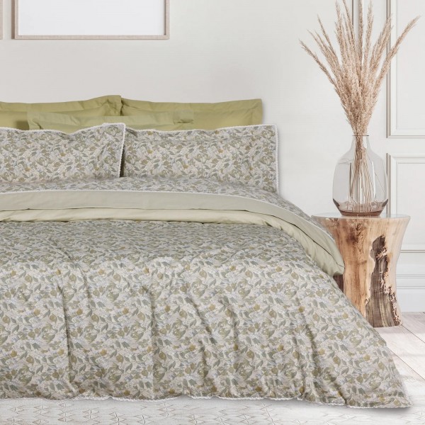 DAS HOME ΣΕΝΤΟΝΙΑ ΣΕΤ KING PRESTIGE 1692 OLIVE, TAUPE