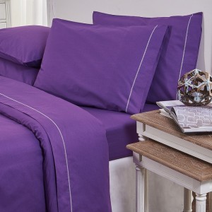 Παπλωματοθηκη Υ/Δ-Arcobaleno  Bello Purple Παπλωματοθήκες