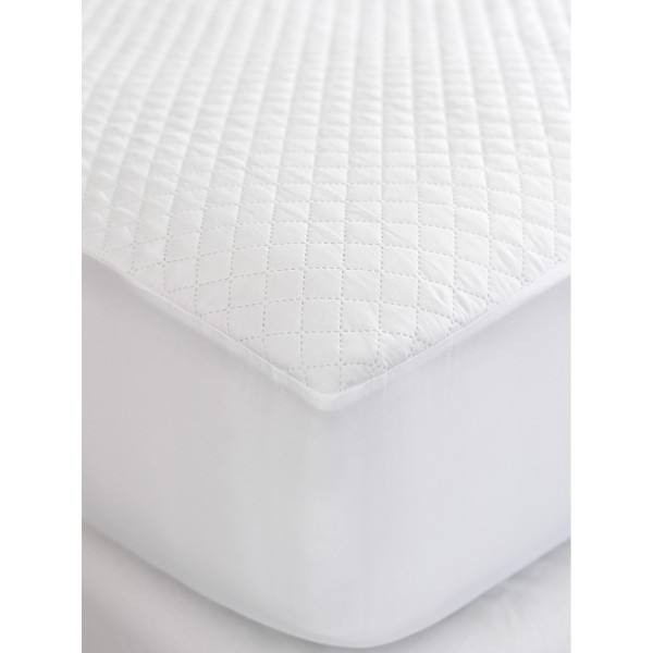 Κάλυμμα King size White Comfort 180x200+35 QUILTED Προϊόντα Ύπνου