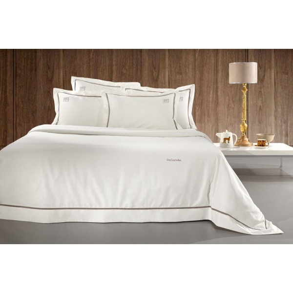 Σεντονι Blend Taupe-Ivory 270X280 Σετ 4Τμχ Guy Laroche