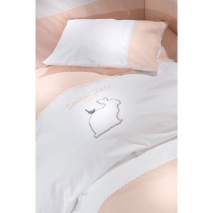 Σετ Σεντόνια 2Τμχ. Lapin Pink 110X170-30X40 Saint Clair