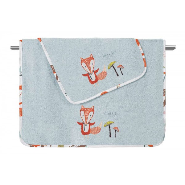 Πετσετες Bebe Timber Mint Σετ 2Τμχ (40Χ60-70X130) Saint Clair