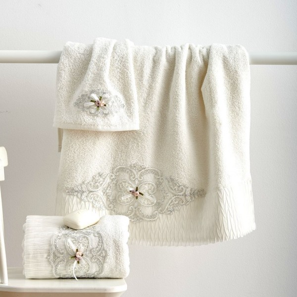 Emily Towels Ivory by SB Concept Πετσέτες