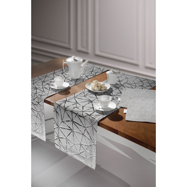 Τραπεζομαντηλα - RUNNER 2004 SILVER 40X160 Saint Clair