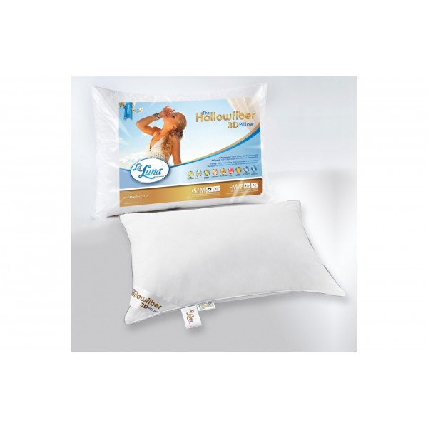 Μαξιλάρια ύπνου - Μαξιλάρι Ύπνου 3D Ηollowfiber  50x70 La Luna Προϊόντα Ύπνου