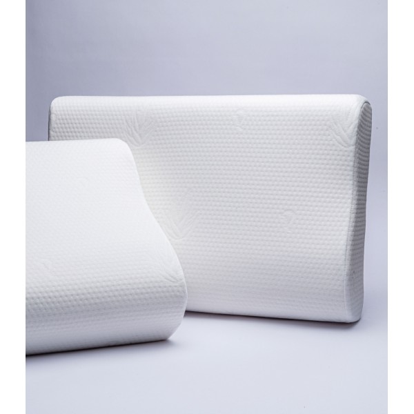 Μαξιλαρι 50X70 White Comfort ORTHOPEDIC MEMORY-ALOE VERA Προϊόντα Ύπνου