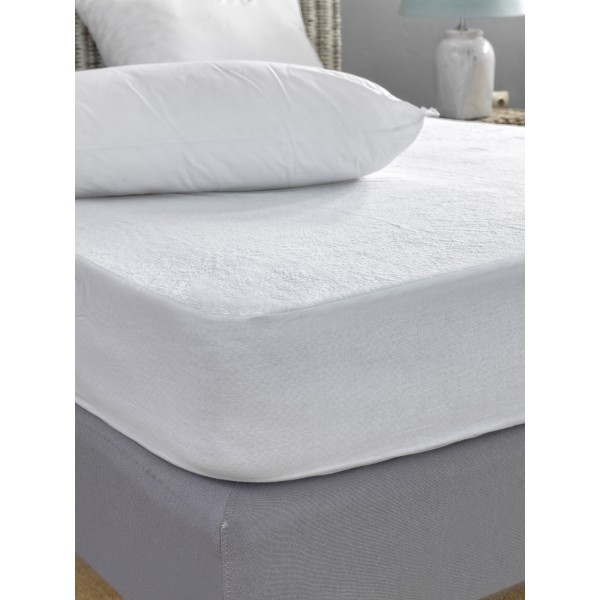 Καλυμμα Στρωματος Ημιδιπλο 100X200+30 White Comfort WATERPROOF Προϊόντα Ύπνου