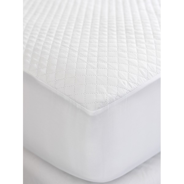 Καλυμμα Στρωματος Ημιδιπλο 100X200+30 White Comfort MICROFIBER ALOE VERA Προϊόντα Ύπνου