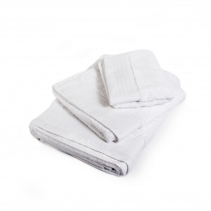 Πετσέτα 40x60 λευκό DIMcol Πετσέτες