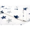 DIMcol ΠΑΝΑ ΧΑΣΕΣ ΒΡΕΦ Cotton 100% 80X80 Star 102 Blue Dimcol