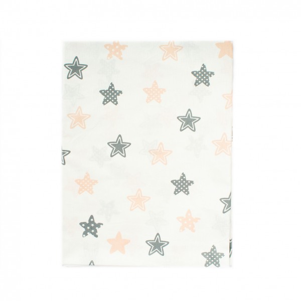 DIMcol ΠΑΝΑ ΧΑΣΕΣ ΒΡΕΦ Cotton 100% 80X80 Star 103 Grey Dimcol