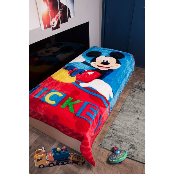 Mickey 160x220 Disney DIMcol κουβέρτα Digital Print Κουβέρτες