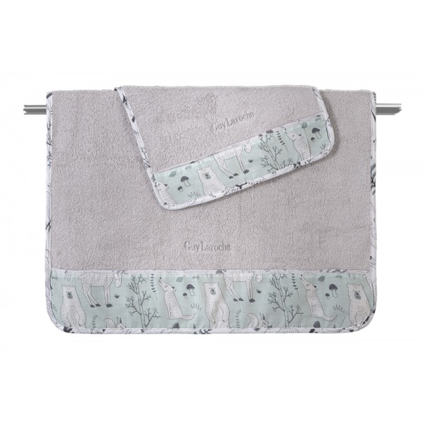 ΠΕΤΣΕΤΕΣ BEBE FOREST MIST ΣΕΤ 2ΤΜΧ (40Χ60-70X130) Πετσέτες Μπεμπέ